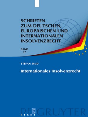 cover image of Internationales Insolvenzrecht